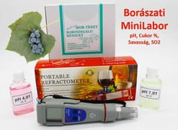 BORÁSZATI miniLABOR – zestaw winiarski