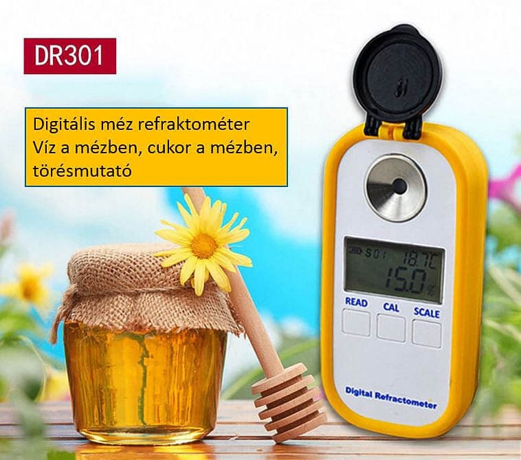 DR-301 – cyfrowy refraktometr do miodu