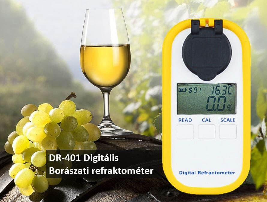 DR-401 – cyfrowy refraktometr winiarski