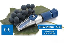 RHW-25BATC – refraktometr Brix i potencjalnego alkoholu